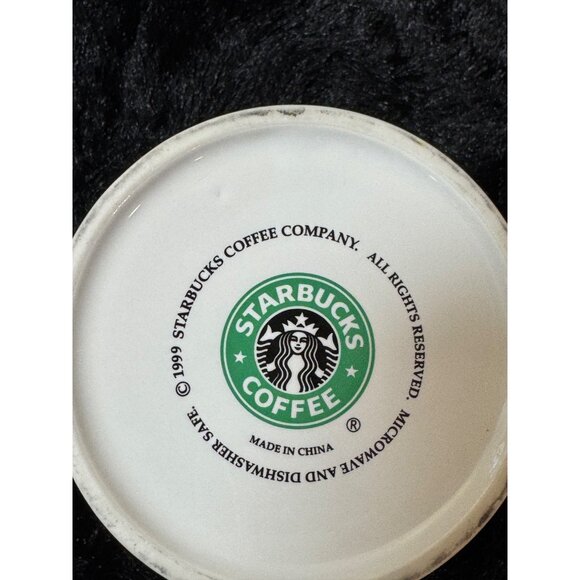 Starbucks Washington D.C. Collectors Mug 1999 White & Multicolor  Extra Large - Picture 3 of 6